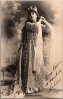 Spectacle - Artiste - MARIE LAFARQUE - Dédicace De LILINE  - Photo Reutlinger - Femme Opéra - Opera