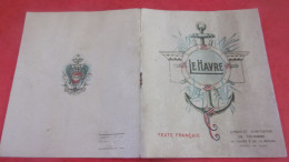 DEPLIANT LE HAVRE BAIE DE SEINE ET REGION NORMANDE - Toeristische Brochures