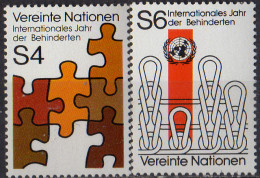 NATIONS UNIES (Vienne) - Année Internationale Des Personnes Handicapées - Ungebraucht