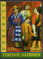 NATIONS UNIES (Vienne) - Cinquantenaire Du Haut Commissariat Des Nations Unies Pour Les Réfugiés - Unused Stamps