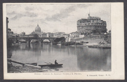 120137/ ROMA, Ponte – Castel Sant'Angelo E Cupola Di S. Pietro - Castel Sant'Angelo