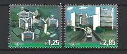 Timbre Nation Unies De Vienne Neuf ** N 699 / 700   Vendu Au Prix De La Poste - Unused Stamps