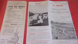 DEPLIANT LE POULDU  DOELAN FINISTERE - Tourism Brochures