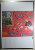 LITHOGRAPHIE - HENRI MATISSE ( 1869 – 1954) , LA DESSERTE ROUGE - Lithographies