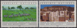 NATIONS UNIES (Vienne) - Patrimoine Mondial UNESCO Sites à Sauvegarder - Unused Stamps