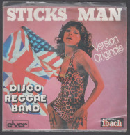 Disque Vinyle 45t - Disco Reggae Band - Sticks Man - Reggae