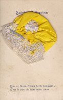 Bonnet De Sainte Catherine - Fleur Edelweisse (voir Scan Recto-verso) - Sainte-Catherine
