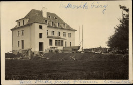 Photo CPA Radebeul In Sachsen, Ortspartie Mit Haus, Baustelle - Radebeul