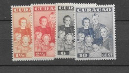 1943 MNH Curaçao 164-7 - Curaçao, Nederlandse Antillen, Aruba