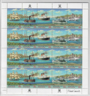 ONU NAZIONI UNITE NEW YORK 1997 TRASPORTI NAVI FOGLIO   MNH/** - Unused Stamps