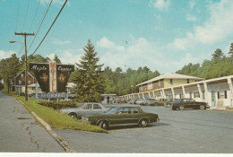 Maple Center Motel, St. Johnsbury, Vermont  Vintage Cars - Sonstige & Ohne Zuordnung