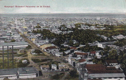 Guayaquil Panorama De La Ciudad  P. Used To France Stamped 1911 - Ecuador