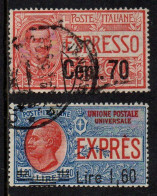 Regno 1925 - Espressi - Usati - Exprespost