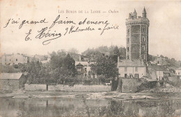 44 Oudon Les Bords De Loire CPA Cachet 1903 - Oudon