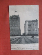 Hotel Netherland Savoy Bicyclist Bicycle Flag Street Scene C1905 NYC   Ref 6168 - Manhattan