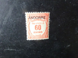 ANDORRE  TAXE N° 11    NEUF* - Unused Stamps