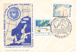 POLAND - COVER 1982 Bjørnøya / YZ 464 - Lettres & Documents