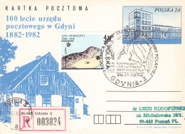 POLAND - POSTCARD 1982 BEAR ISLAND / YZ 468 - Briefe U. Dokumente