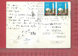 CARTE NOMINATIVE :  BRISSE  à  33850  Léognan - Genealogy