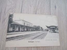 CPA 13 Bouches Du Rhône Aubagne La Gare - Aubagne