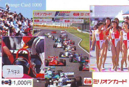 Télécarte Japon * FEMME * EROTIQUE EROTIC *  PHONECARD JAPAN * TELEFONKARTE * BATHCLOTHES LADY LINGERIE * CAR  (7472) - Moda