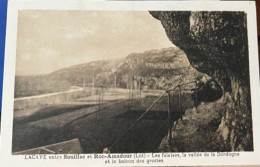 CPA FR46 - Grottes De LACAVE Entre Souillac Et Roc-Amadour - Les Falaises, La Vallée De La Dordogne Et Le Balcon Des Gro - Lacave