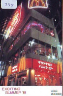 TELECARTE McDonald's JAPON (235) MacDonald's * McDonald's   JAPAN *  PHONECARD * TELEFONKARTE - Werbung