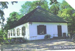 Poland:Used Phonecard, Telekomunikacja Polska S.A., 25 Units, Henryka Sienkiewicza Building - Paesaggi