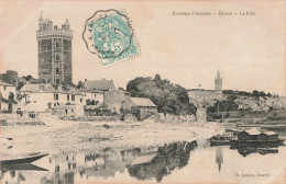 44 Oudon Le Port CPA  Cachet 1907 - Oudon