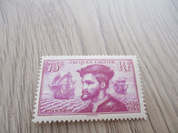 G1 TP France Sans Charnière N°296 Cartier - Unused Stamps