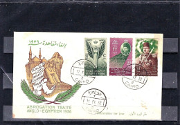 ÄGYPTEN - EGY-PT - EGYPTIAN - EGITTO -  GESCHICHTE  - ABROGATION  FDC GESTEMPET - Gebruikt