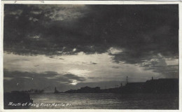 Mouth Of Pasig River Manila 1917 - Philippines