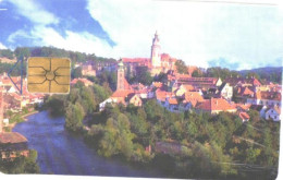 Czech:Used Phonecard, SPT Telecom, 50 Units, Cesky Krumlov Overview, 1998 - Paysages