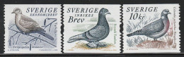 SUEDE - N°2394/6 ** (2004) Oiseaux - Unused Stamps