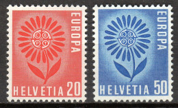 Switzerland 1964 Europa CEPT (**)  Mi 800-01 - 1,80; Y&T 735-36  - € 1,70 - 1964