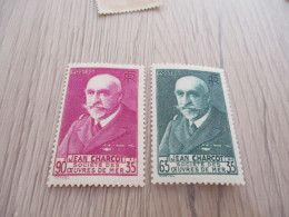 G1 TP France Sans Charnière N°377/377A Charcot - Unused Stamps