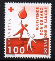 Suisse Helvetia 2182 Don Du Sang, Croix-Rouge - Autres & Non Classés