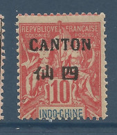 CANTON N° 21 NEUF* TRACE DE CHARNIERE / Hinge  / MH - Nuevos