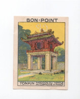 Chromo BON POINT Rare INDOCHINE TONKIN Confucius TB 68x50 1936s Pub: Chocolat Pupier Didactique Au Dos 2 Scans - Other & Unclassified