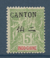 CANTON N° 20 NEUF*  TRACE DE CHARNIERE / Hinge  / MH - Nuovi