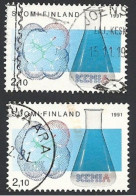 Finnland, 1991, Mi.-Nr. 1157-1158, Gestempelt - Gebraucht