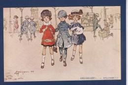 CPA Maréchaux Enfant Illustrateur écrite Militaria - Sonstige & Ohne Zuordnung