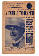 Partition LA FAMILLE TARTEMPION  1940 - Chansonniers