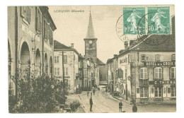 57 - LORQUIN - (Vue D'une Rue, Eglise, Hôtel...) - Lorquin