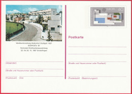 CP - Entier Postal  (Allemagne - RFA) (1987) - Pavillon Allemand - Südposta '87 - Expo Nle Timbre (Sindelfingen) - Postkarten - Ungebraucht