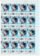 COVID-19 VACCINES 2021 CUSTOMIZED TYPE 1 MINT FULL SHEET ** - Médecine