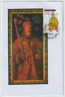 EUROPA 2022. CHARLEMAGNE Llegenda De Carlemany. (Charlemagne) Carte-maximum Premier Jour - Maximum Cards