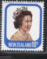 NEW ZEALAND NUOVA ZELANDA 1977 1982 QUEEN ELIZABETH II 10c USED USATO OBLITERE' - Oblitérés