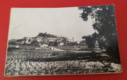 83 - LA GARDE - VUE GENERALE  CARTE PHOTO CPSM ECRITE 1962 - QQUES SALISSURES A GAUCHE - La Garde