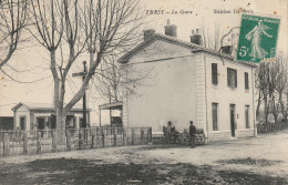 CPA-13-TRETS-La Gare - Trets